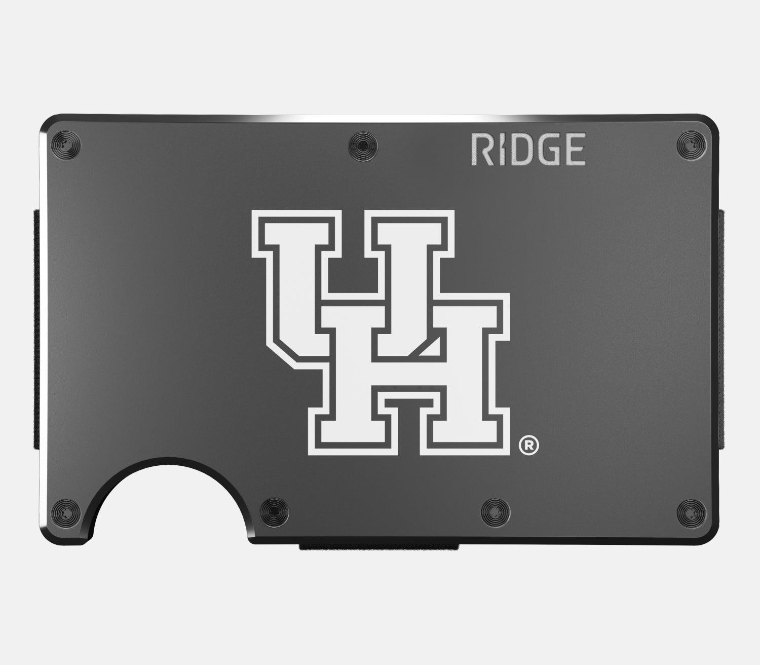 Ridge Wallet for Men - Slim RFID Blocking Minimalist Wallet - Houston Cougars Edition | Perfect for Everyday Carry, Travel & Gifts