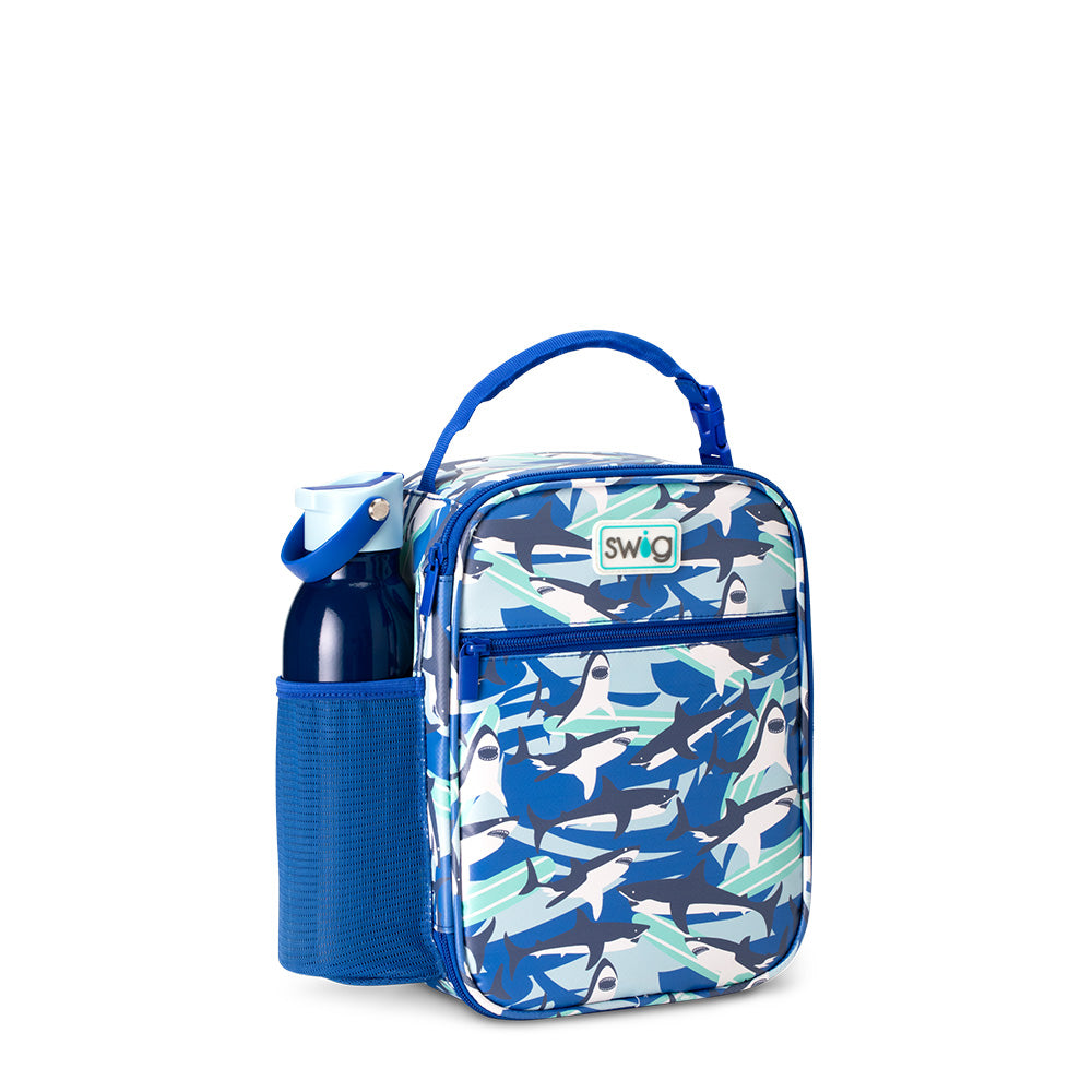 Premium Shark Fin Insulated Lunch Box - Leak-Proof & Eco-Friendly Bento Box for Kids & Adults - Perfect for School, Work, Picnics & Outdoor Activities