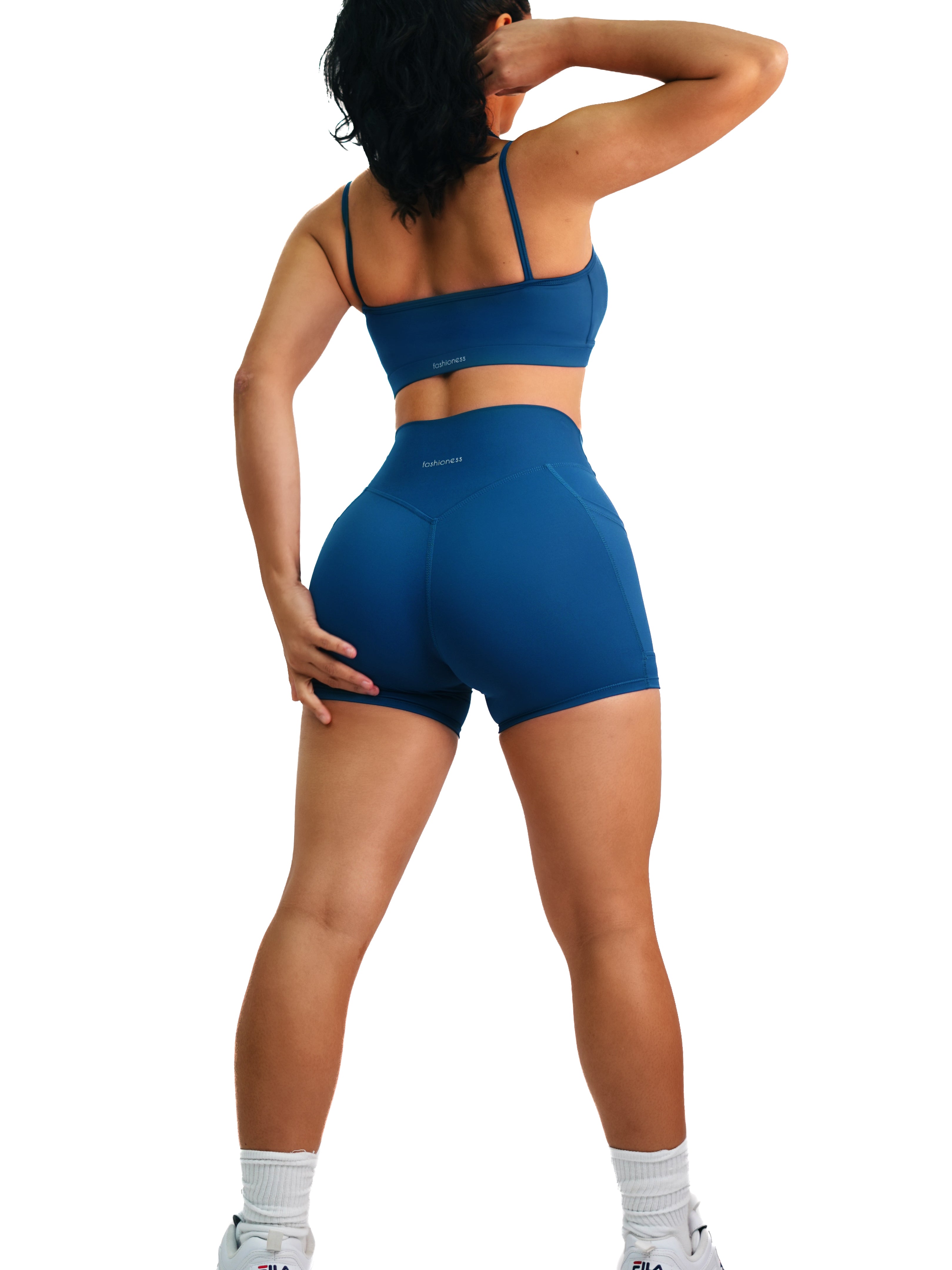 Premier Buttersoft Pocket Shorts for Women - Ultra Soft & Comfortable Lounge Shorts in Deep Sapphire Blue | Perfect for Yoga, Sleepwear & Relaxing at Home