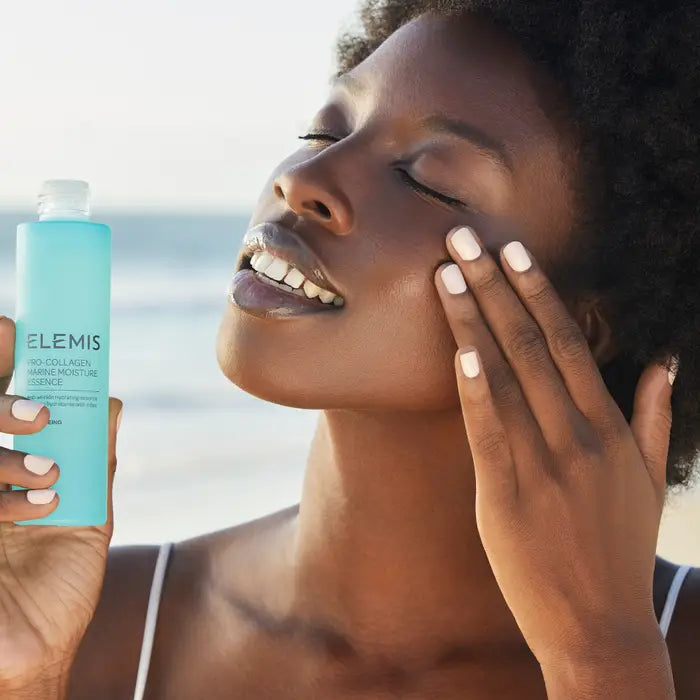 Elemis Pro Collagen Marine Moisture Essence - Anti-Aging Face Serum with Seaweed Extract for Hydration & Wrinkle Reduction | Perfect for Daily Skincare Routine & Nighttime Regimen