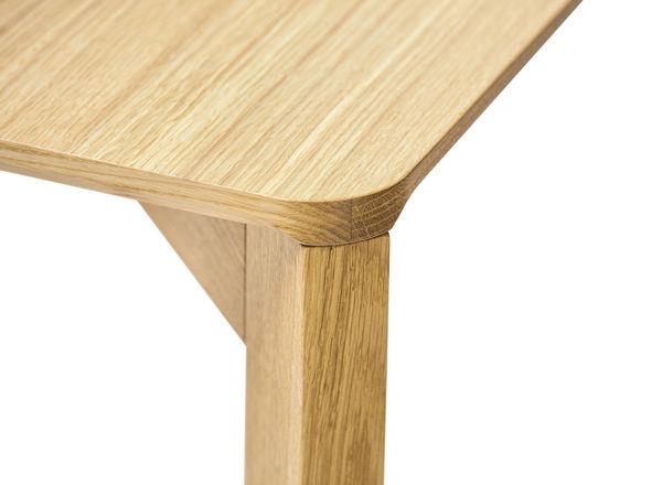 Lasu Modern Dining Table by Ton - Solid Wood Kitchen Table for 6 - Perfect for Family Dinners & Entertaining Guests
