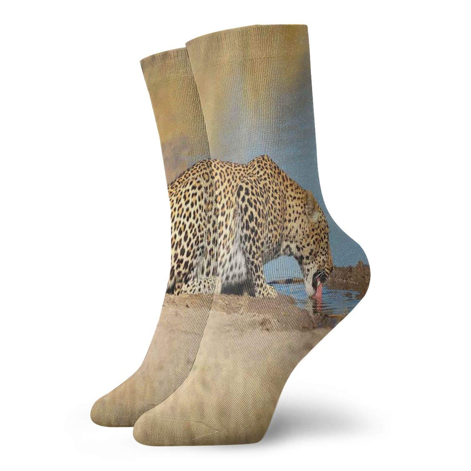 Funky Colorful Cushion Sport Socks - Athletic Cushioned Running Performance Crew Socks for Men & Women - Perfect for Running, Gym, and Everyday Comfort
