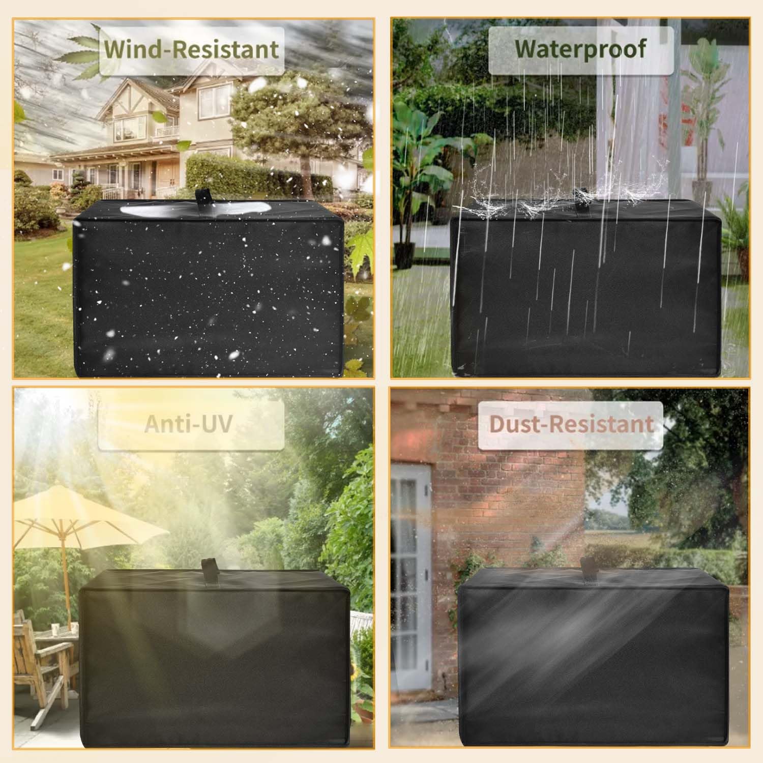 Heat-Resistant Waterproof Dust-Proof Toaster Oven Air Fryer Cover - Compatible with Breville Smart Oven Air Fryer Pro BOV900BSS & Nuwave Bravo - Perfect for Kitchen Countertop Protection & Appliance Maintenance