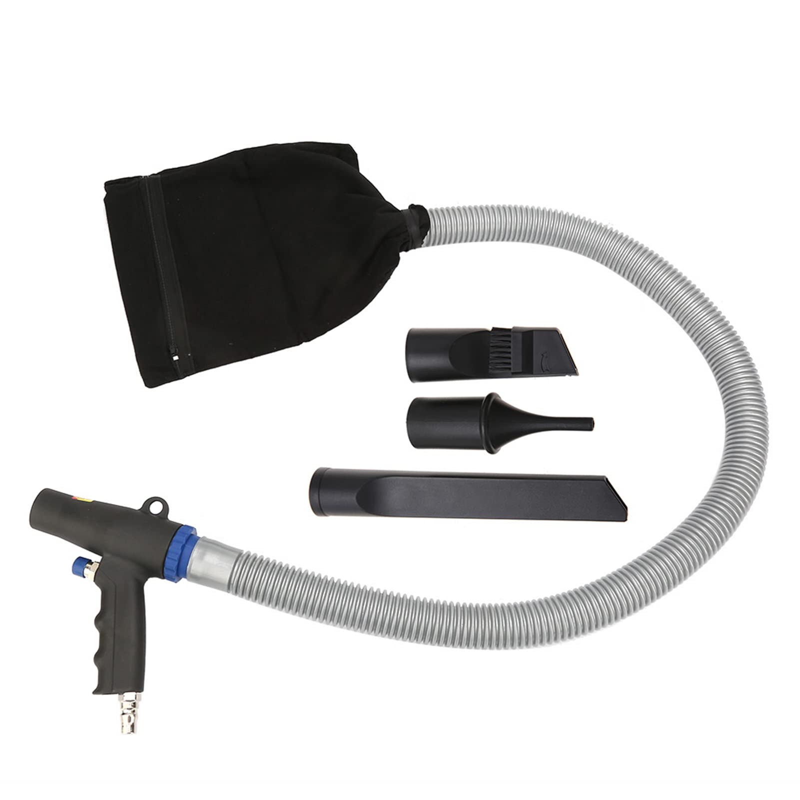 Boxwizard High Pressure Air Vacuum Gun - Pneumatic Blow/Suction Gun Pistol for Compressor Cleaning | Dust Removal Tool for Electronics, Automotive & Workshop Use