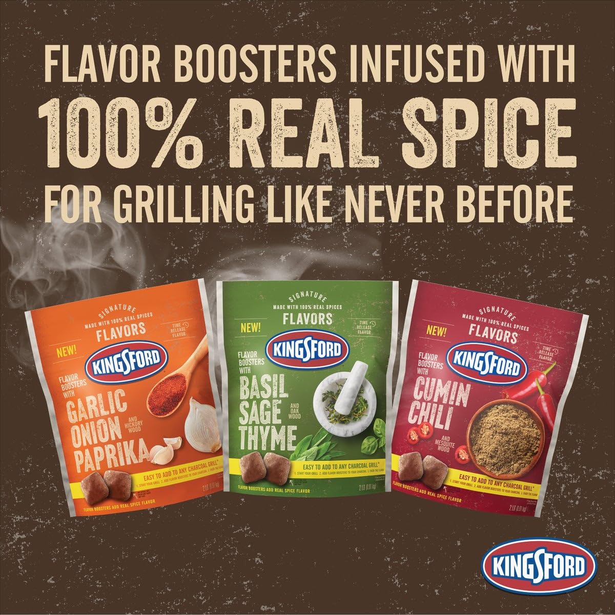 Organic Charcoal Garlic Onion Seasoning Powder - 2 lb Bulk Bag | All-Natural Flavor Enhancer for Grilling, Roasting & Cooking | Vegan, Gluten-Free Spice Blend for Meat, Vegetables & Soups