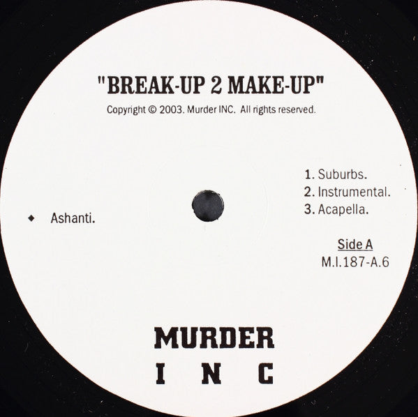 Ashanti - Break Up 2 Make Up / Carry On - 12