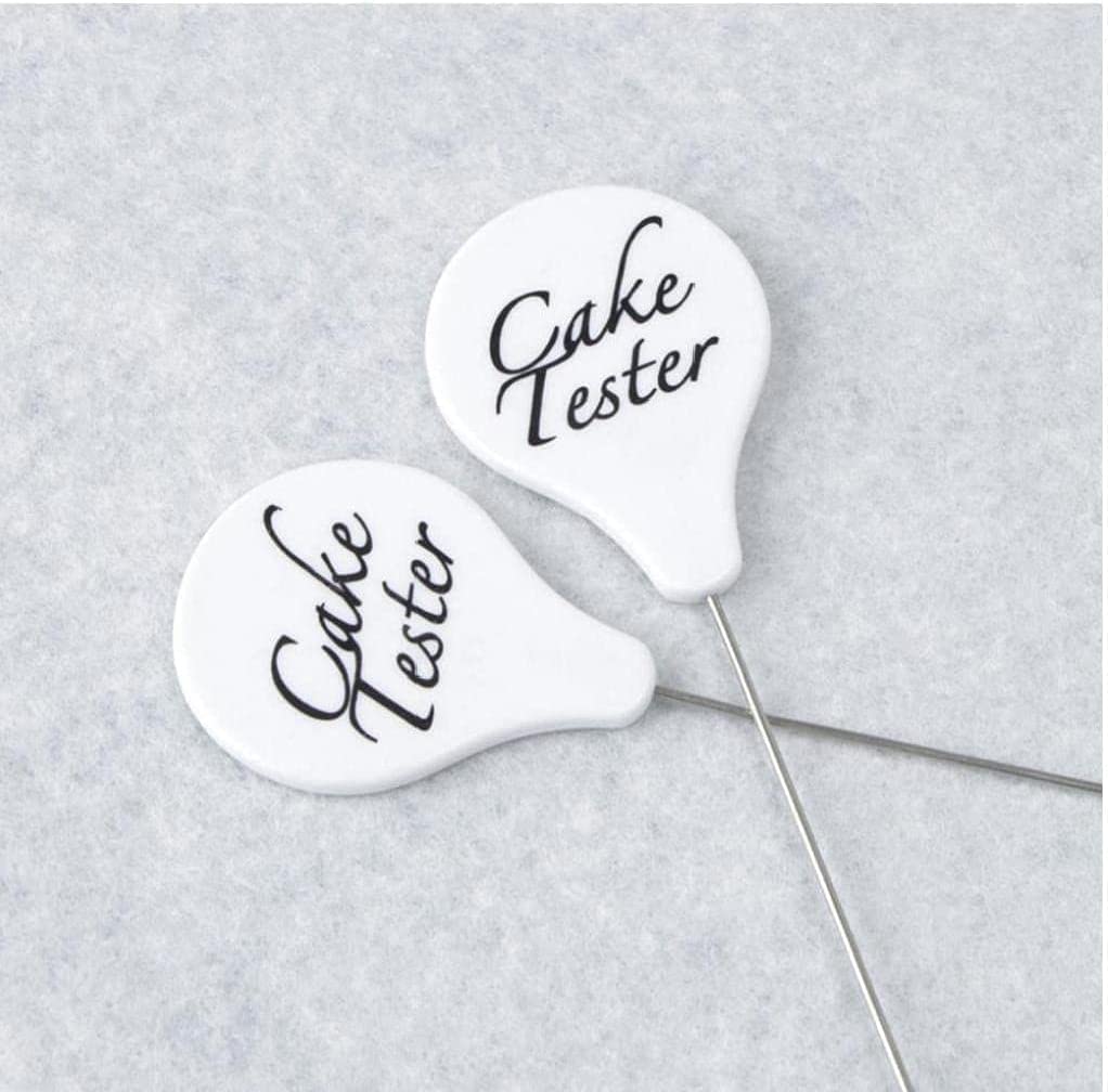 Premium Stainless Steel Cake Tester - Biscuit Stirring Pin & Baking Needle Tool for Perfect Cake, Muffin, Bread Testing | Ideal for Home Bakers & Professional Chefs | Essential Baking Accessory for Kitchens & Bakeries