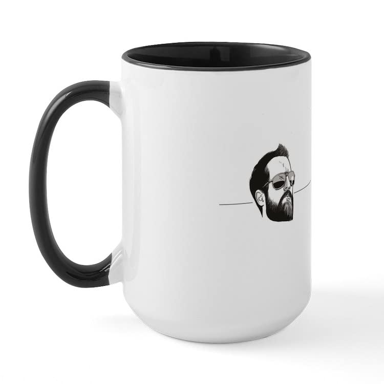 Douglas 15 oz (444 ml) Ceramic Coffee Mug - Durable & Stylish for Home, Office, or Gifts - Perfect for Hot Beverages Like Coffee, Tea, or Cocoa
