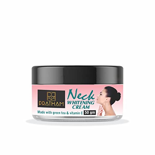 Whitening Neck Cream for Dark Neck & Spot Removal - Brightening Cream for Knees, Elbows & Dull Skin - Intense Dark Spot Corrector 50g | Perfect for Night Skincare & Even Skin Tone