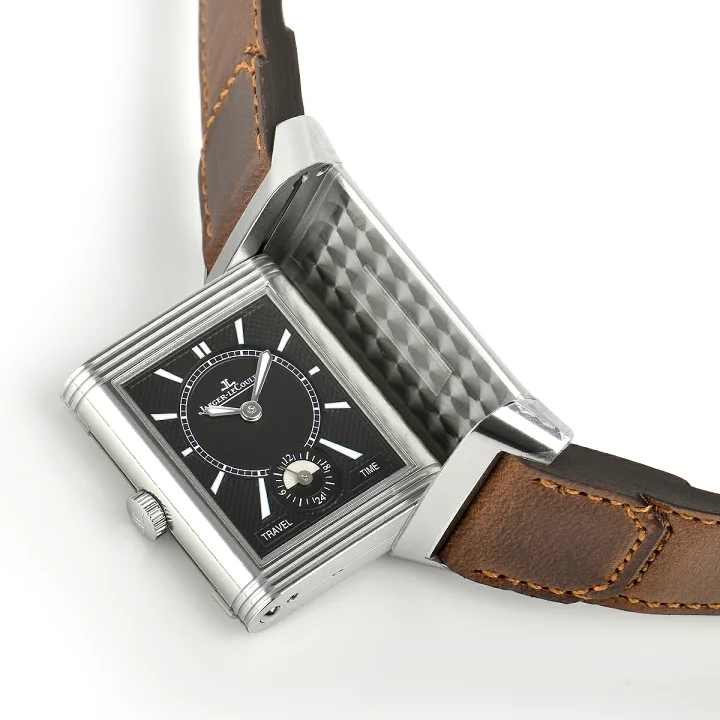 Jaeger-LeCoultre Reverso Classic Duoface Small Seconds Stainless Steel Unisex Watch - Luxury Dress & Business Timepiece for Men & Women