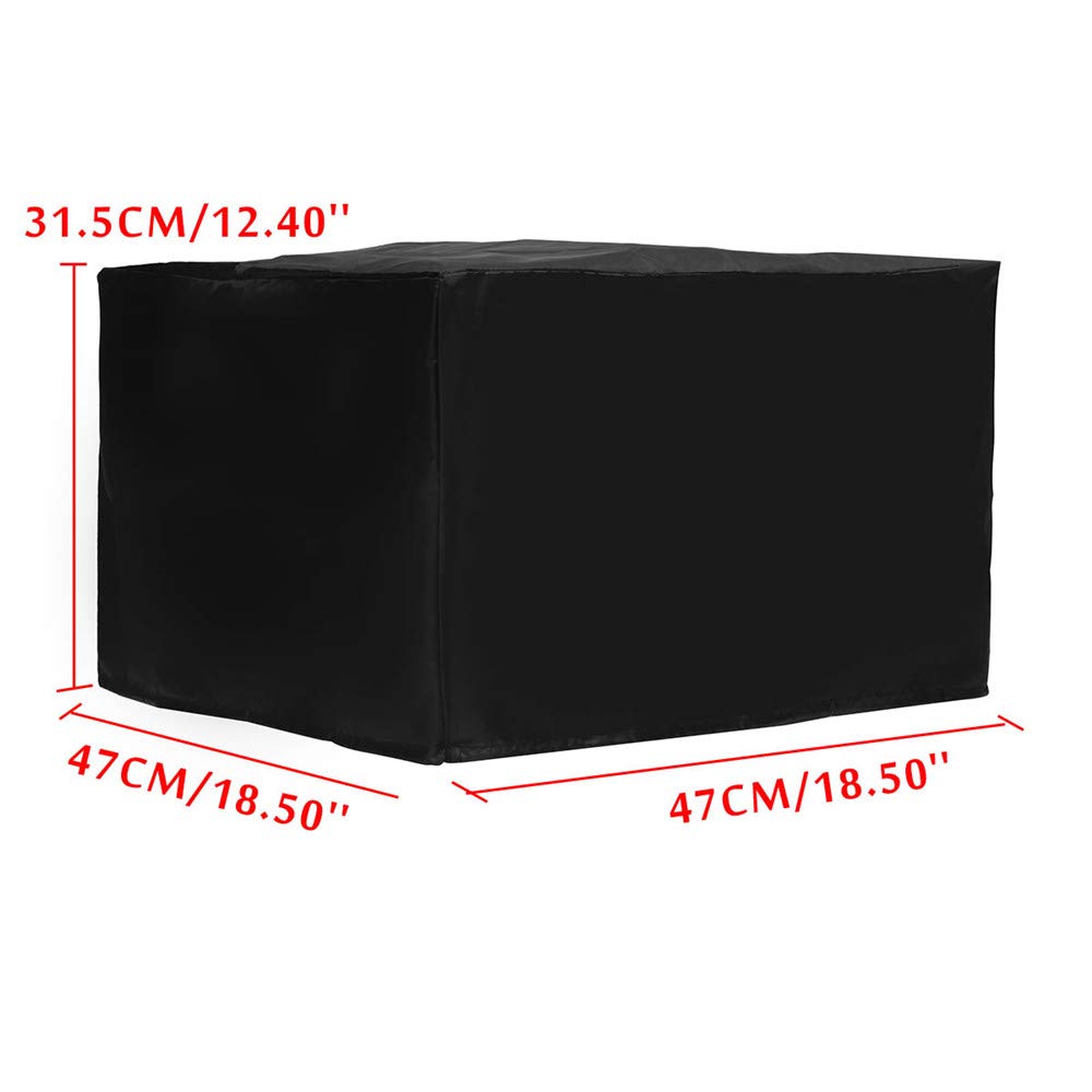 Waterproof & UV Resistant Black Printer Dust Cover - Protective Cloth for 3D Printers, HP OfficeJet Pro 8600 | Home Office & Workshop Printer Protection Solution