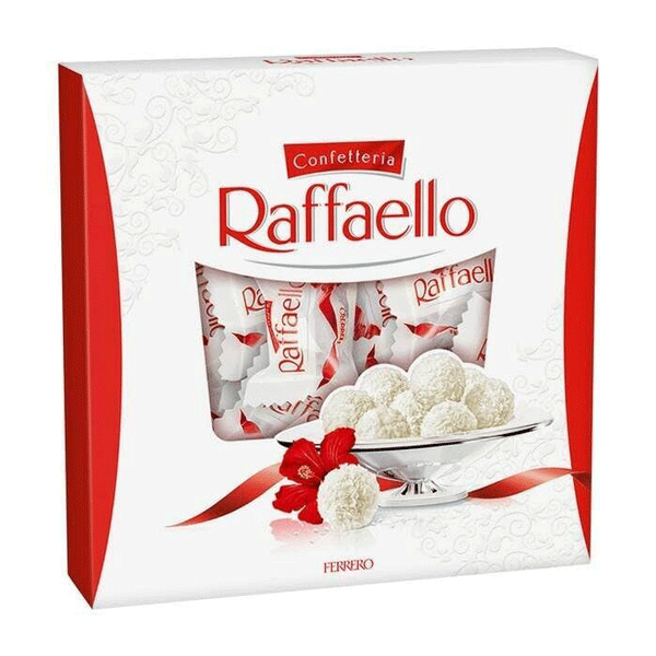 Raffaello Chocolate Box 240g - Premium Coconut Almond Treats for Gifts, Parties & Desserts