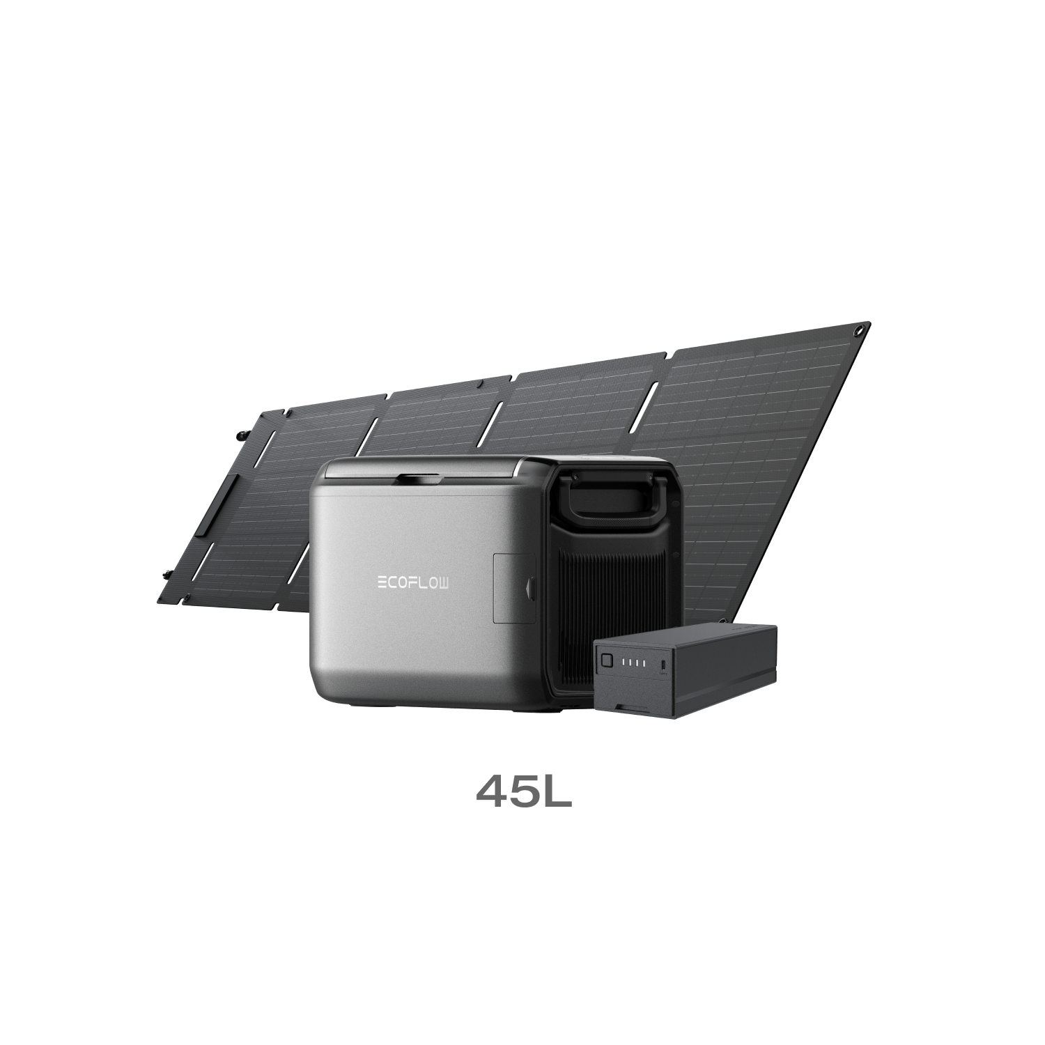 EcoFlow GLACIER Classic Portable Refrigerator & Freezer - 12V/24V Car Fridge for Camping, Road Trips, and Outdoor Adventures