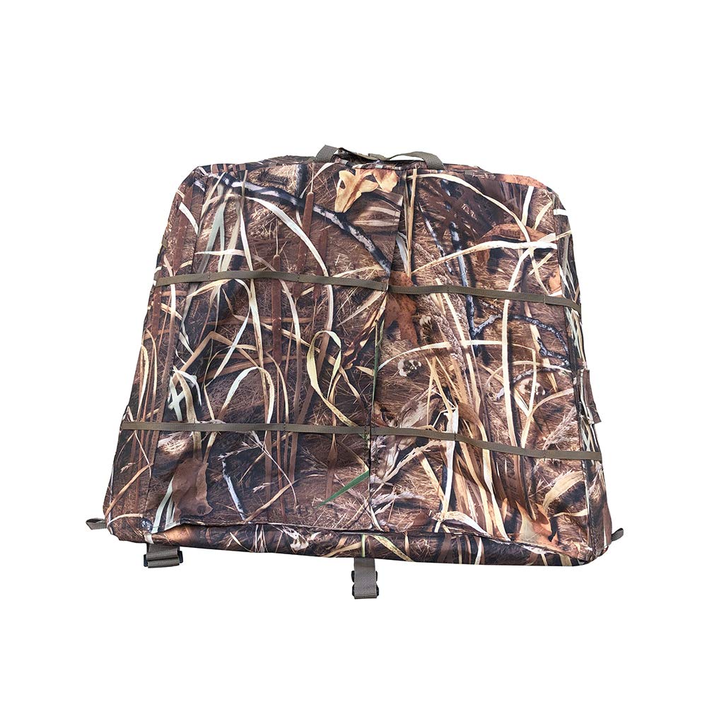 Waterproof Doghouse Ground Blind for Duck Hunting - Portable Camouflage Hunting Shelter for Waterfowl & Turkey - Perfect for Wetlands & Field Hunting