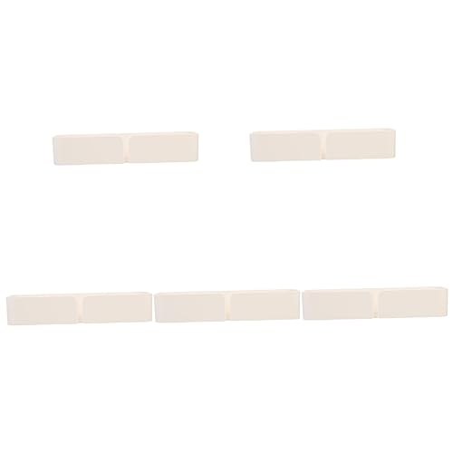 Cabilock 5-Pack Wall Mounted Makeup Organizer Storage Box with Hooks - Hanging Cosmetic Shelf for Bathroom, Bedroom & Vanity Organization