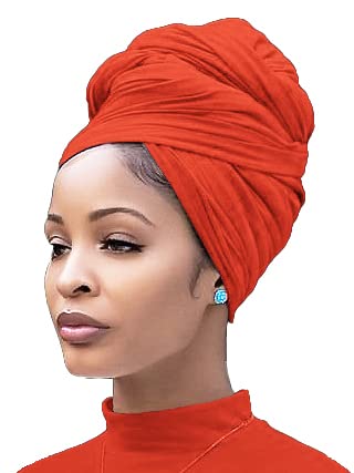 1-orange Headwrap