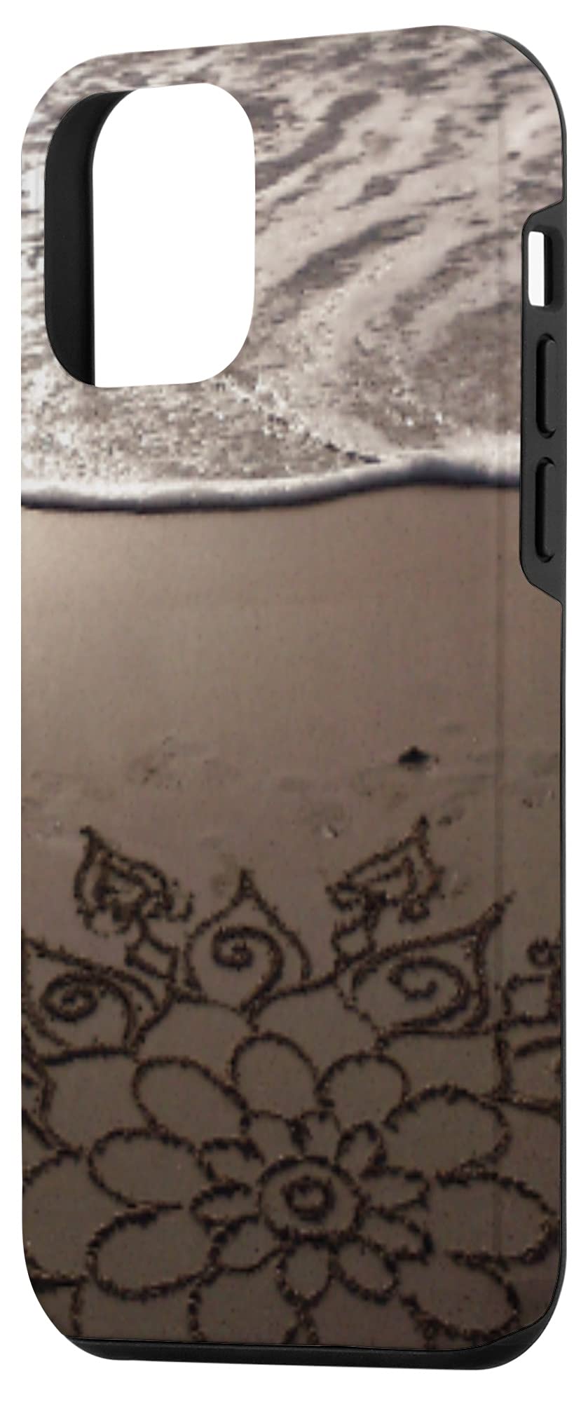 iPhone 12 Mini Case - Ocean Beach Mandala Design | Protective Phone Cover for iPhone 12 Mini | Perfect for Beach Vacations, Summer Travel & Outdoor Adventures