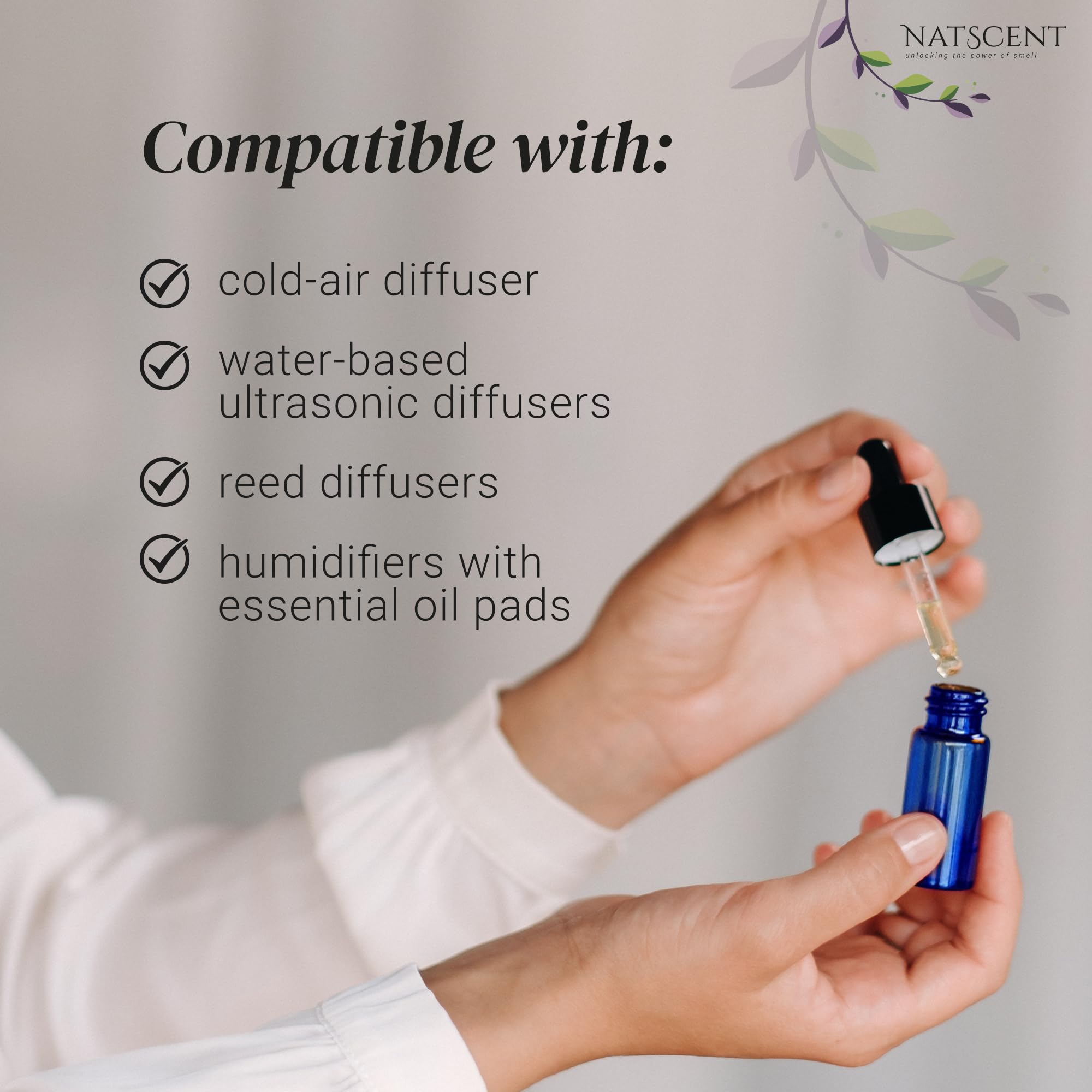Natural Fresh Blue Essential Oil for Diffusers - 100% Pure Linen Scented Aromatherapy Oil, Long-Lasting Fragrance, IFRA Certified, Safe for Cold Air & Ultrasonic Diffusers (16oz) - Perfect for Home Relaxation, Spa, Yoga & Stress Relief