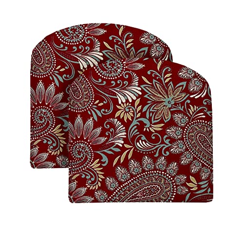 Eastman Berry Red Paisley