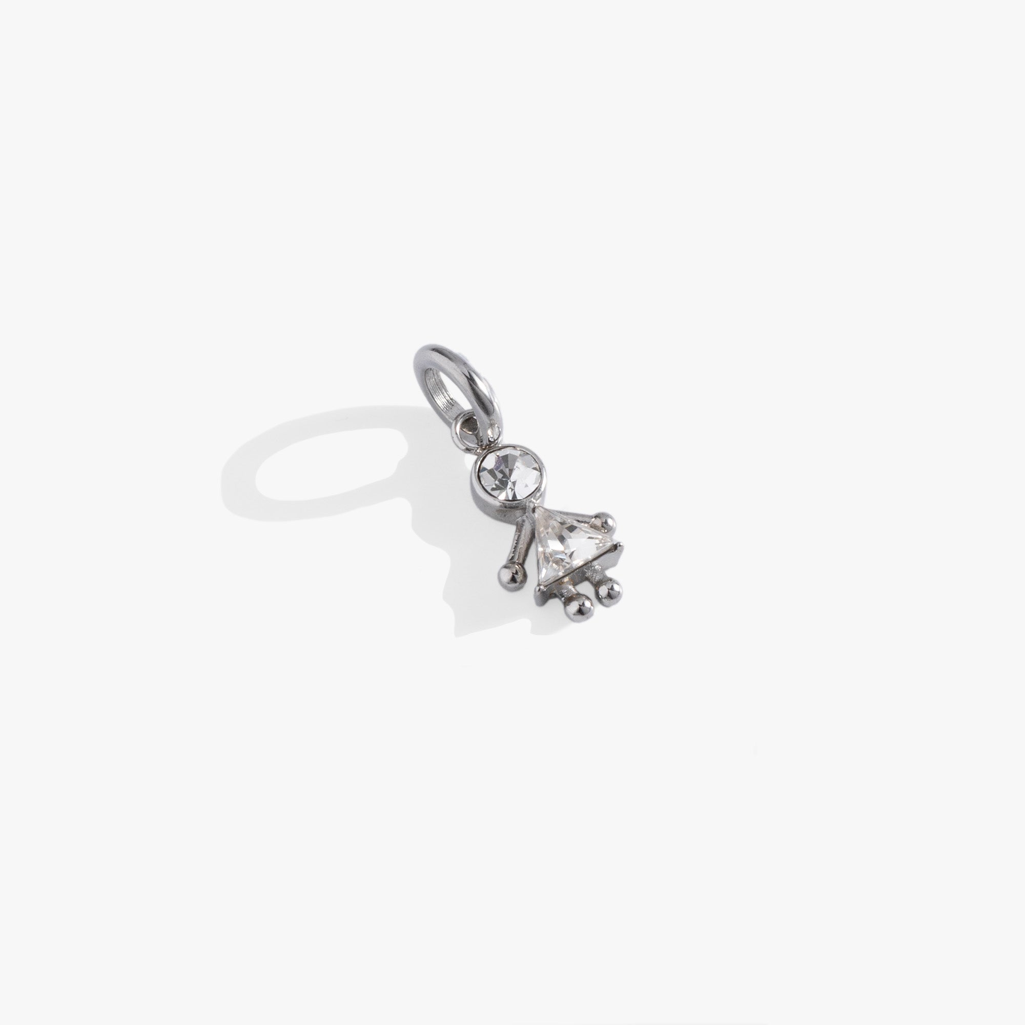 Crystal Girl Interchangeable Charm Bracelet for Women - Adjustable Beaded Jewelry Set with Swarovski Crystals - Perfect for Gifts, Parties, and Everyday Wear