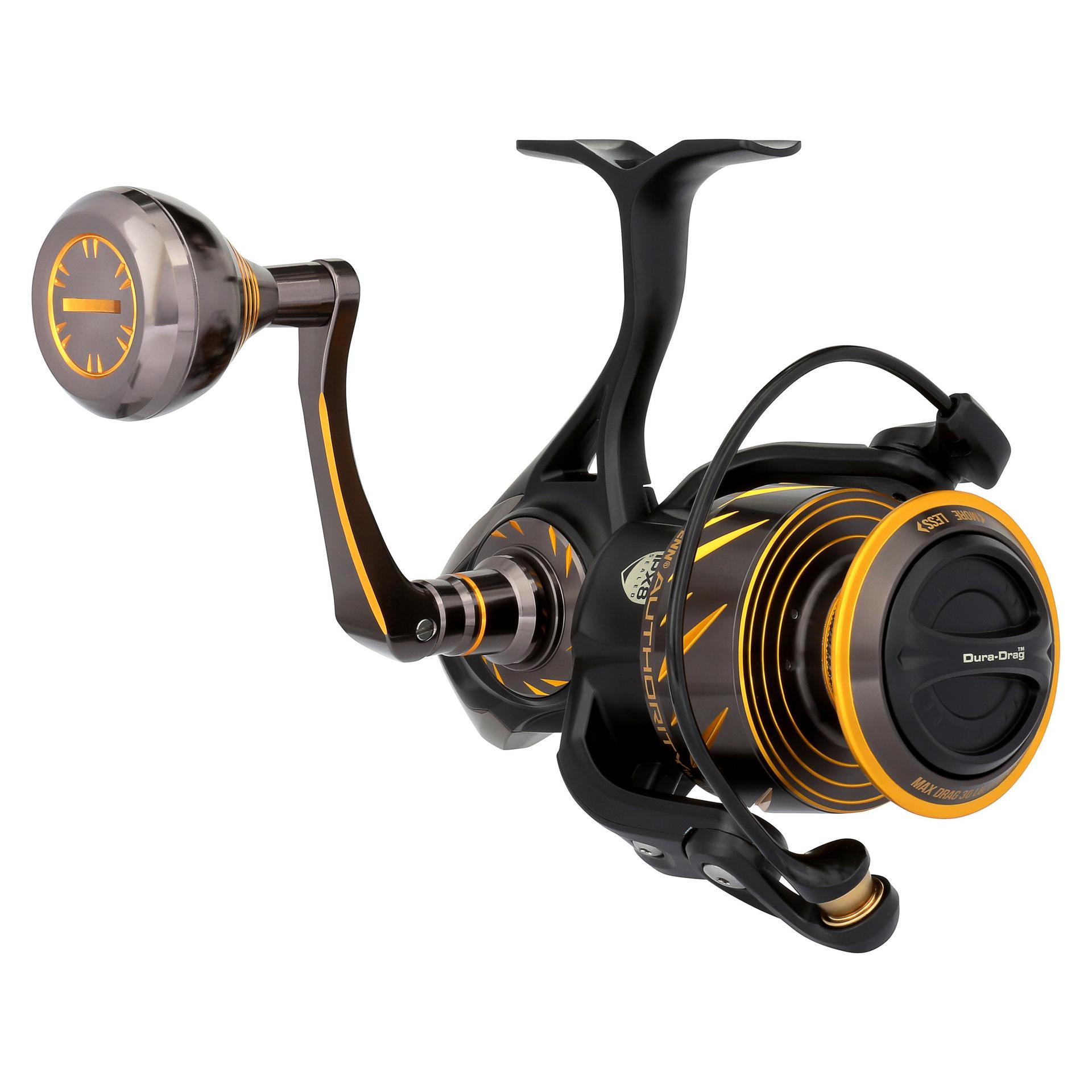 Authority® Spinning Reel - High Performance Fishing Reel for Saltwater & Freshwater | Smooth Drag System, Lightweight Design | Perfect for Bass, Trout & Surf Fishing