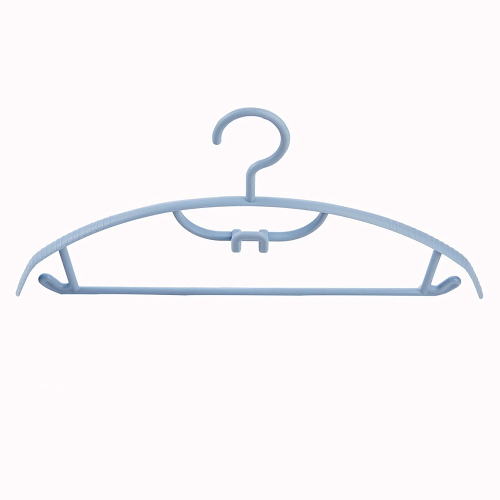 Non-Slip Coat Hangers 20-Pack - Space Saving Closet Organizers for Shirts, Pants & Dresses - No Marking Shoulder Protection - Multi-Layer Storage & Drying Rack - Perfect for Home, Office & Laundry Room Organization