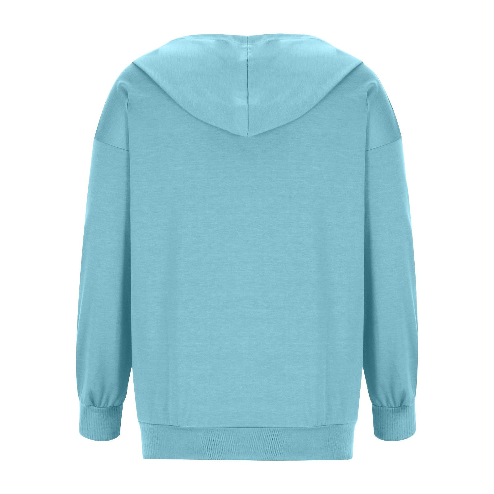 Women's Lightweight Color Block Hooded Sweatshirt with Pocket - Long Sleeve Pullover Jacket for Casual Wear, Workout & Outdoor Activities