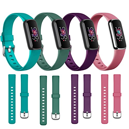 Teal/Pine Green/Purple/Rose Red-4pcs