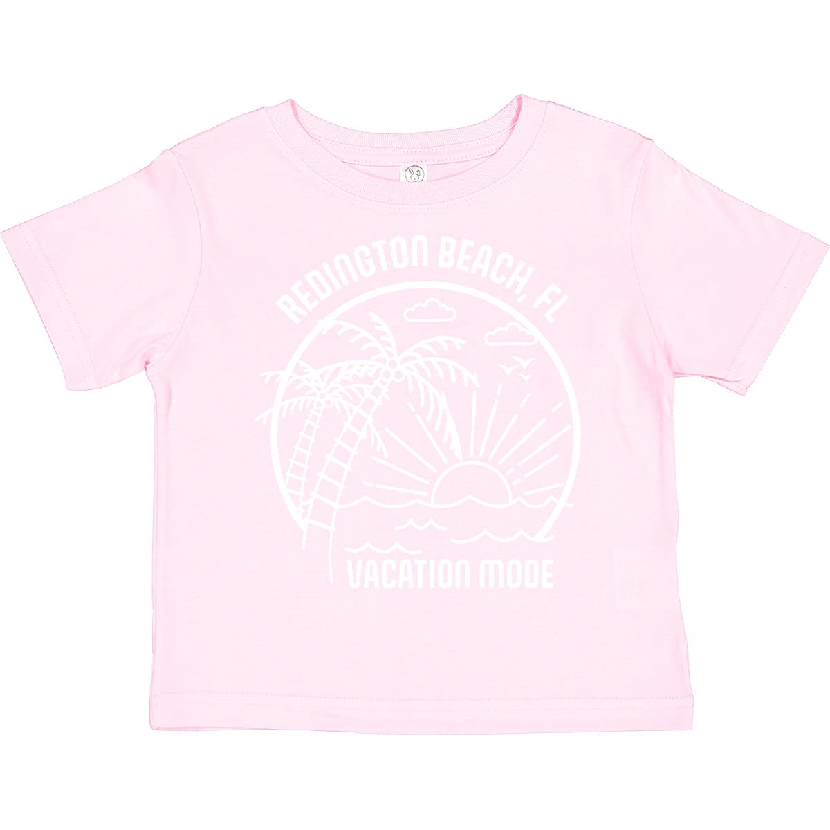 Redington Beach Florida Toddler T-Shirt - Summer Vacation Mode Graphic Tee for Kids | Soft Cotton Comfort | Perfect for Beach Trips & Family Vacations