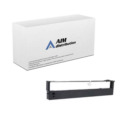DEC LA-400/450 Compatible Printer Ribbons - 6-Pack Black Ink Cartridge (LA40R-KA) | AIM Replacement | Ideal for Office Printing, Shipping Labels & Receipts