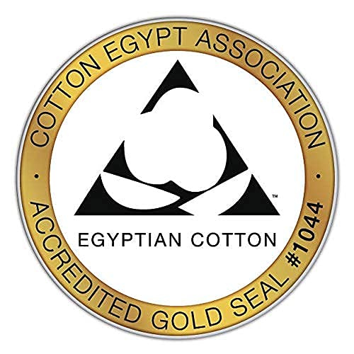 Pure Parima Luxury 100% CEA Certified Egyptian Cotton Sheet Set - Extra-Long Staple, Cool & Breathable Bedding - Ultra Soft Full Size Sheets with Flat Sheet, Fitted Sheet & 2 Pillowcases (Linen) - Perfect for Hot Sleepers & Luxury Bedroom Decor