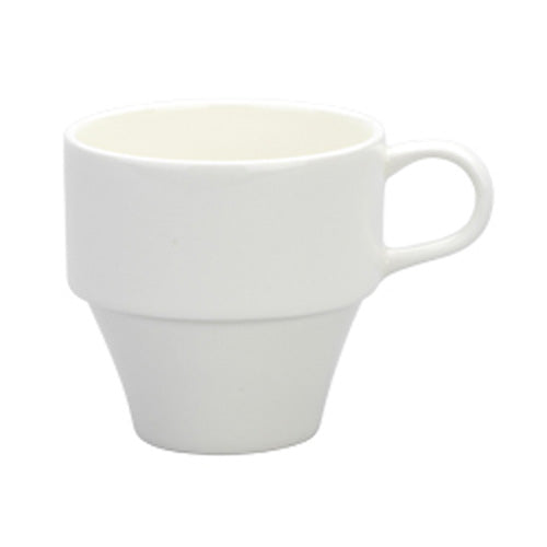 Ariane 020550 Privilege Stacking Coffee Cup 7 oz (Case of 12) - Durable Espresso Cups for Home, Office, or Cafe Use