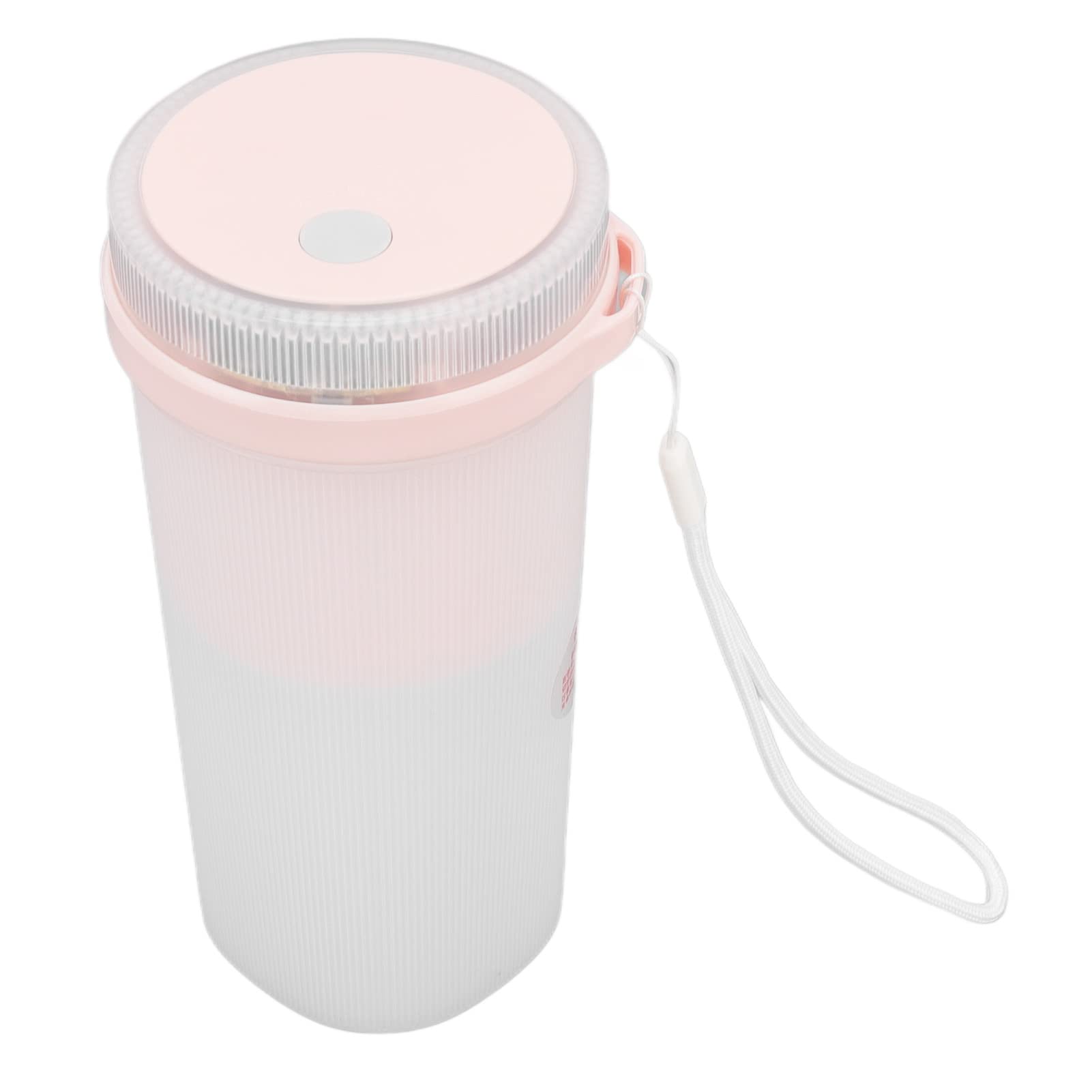 Portable Electric Juicer Cup - 300ml USB Rechargeable Travel Juicer for Fruits & Vegetables, Compact & Easy to Use - Perfect for Kitchen, Office, Gym & Outdoor Activities (Pink)