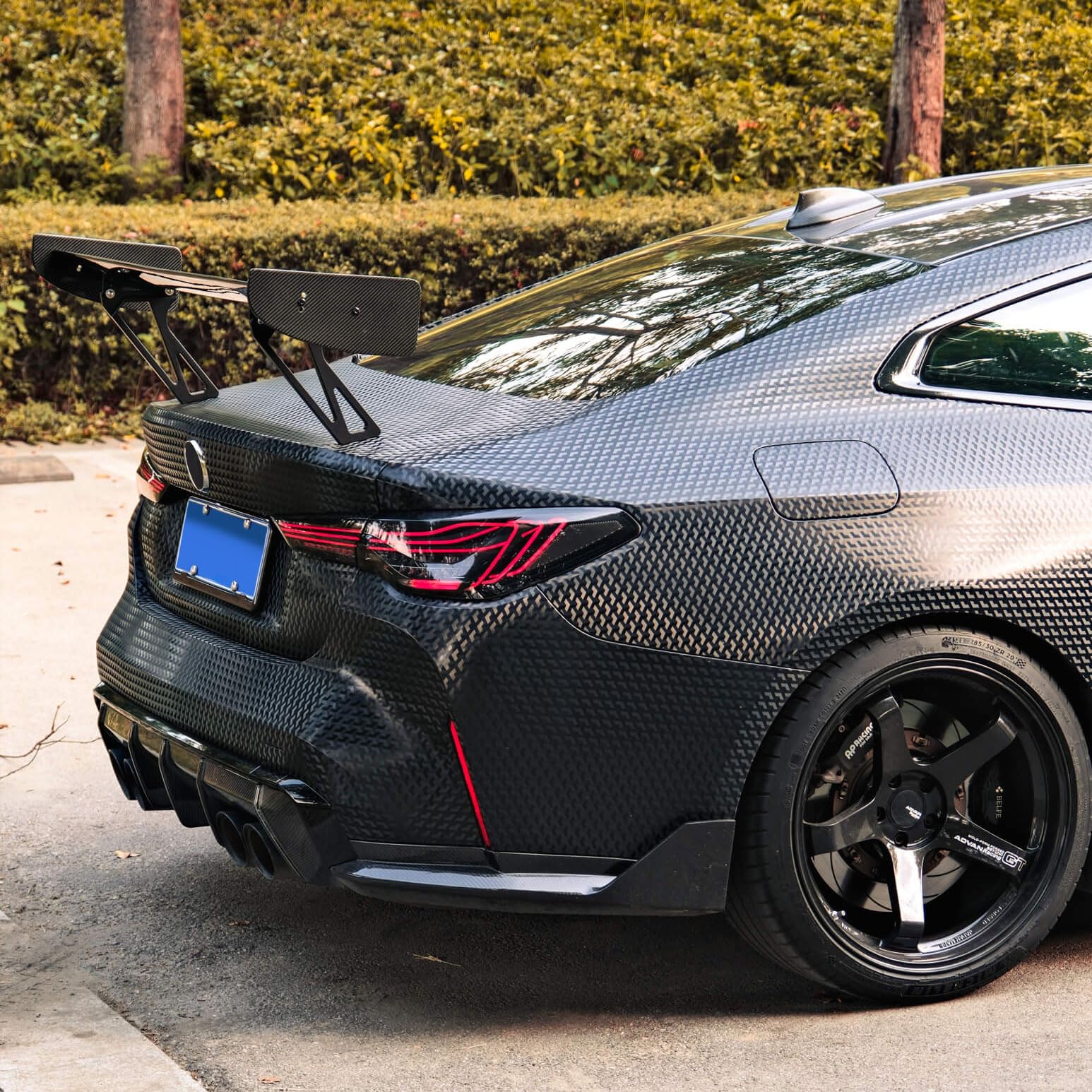 Premium VViViD Black Carbon Fiber Vinyl Wrap Roll - 15ft x 5ft (Triangle Pattern) - High Gloss Automotive & DIY Wrap for Cars, Motorcycles, Laptops & Home Decor