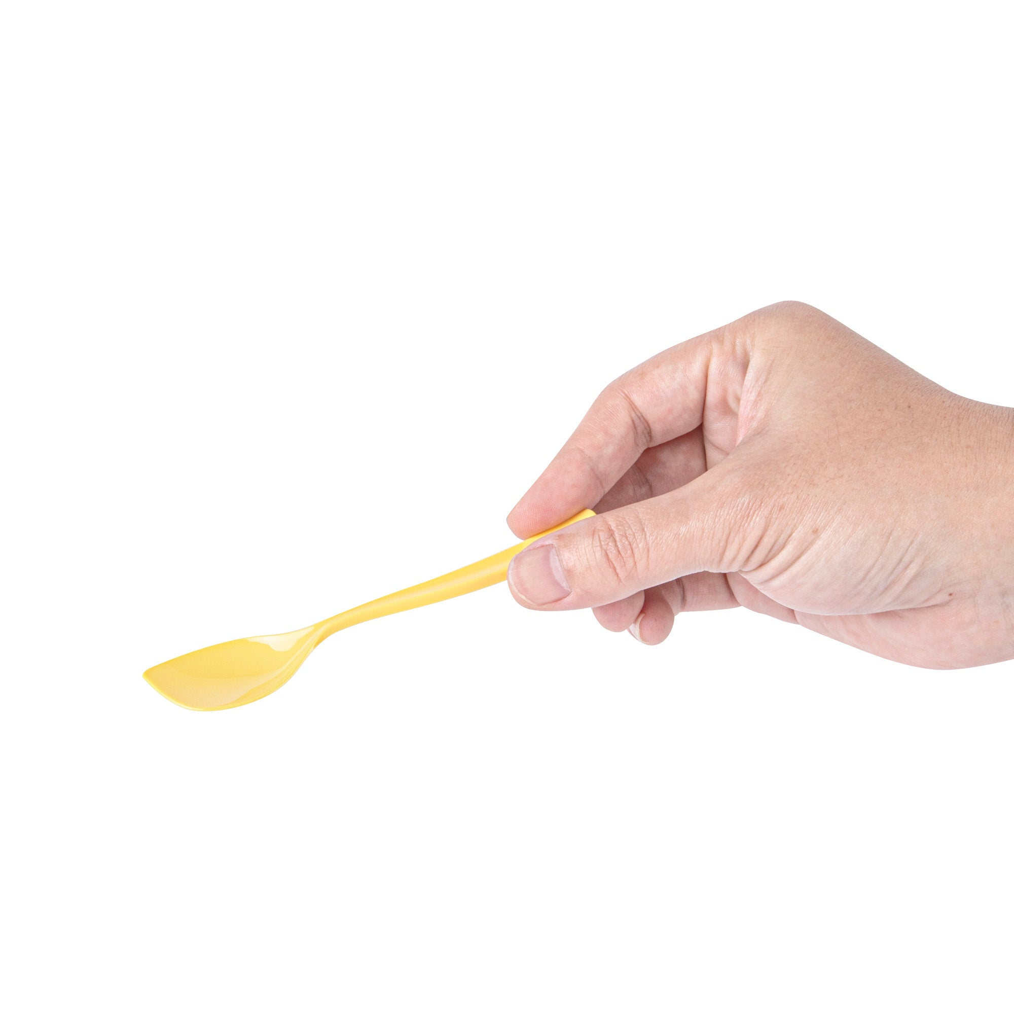 Baby Feeding Spoon - Soft BPA-Free Plastic Petal Design (4.5