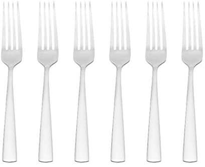 Premium Nocha Stainless Steel Dinner Fork Set of 6 - Elegant Flatware for Fine Dining, Dinner Parties & Home Entertaining