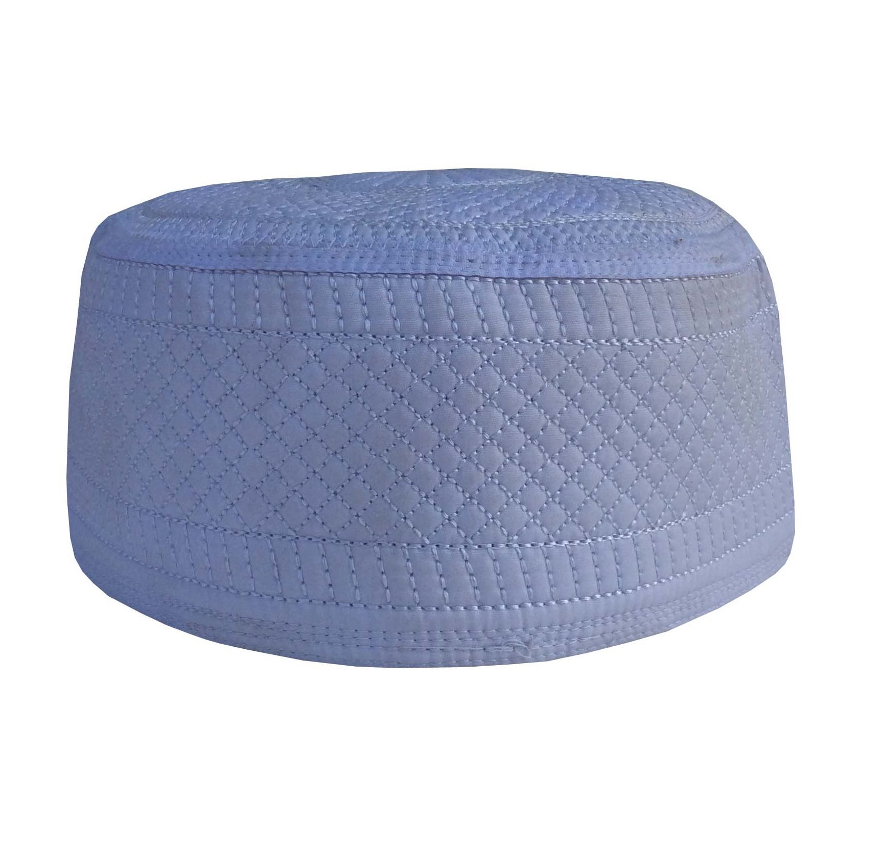 Premium Hand-Embroidered Kufi Skull Cap - Unisex Knitted Beanie for Men & Women - Breathable Summer Headwear for Prayer, Fashion, and Outdoor Activities