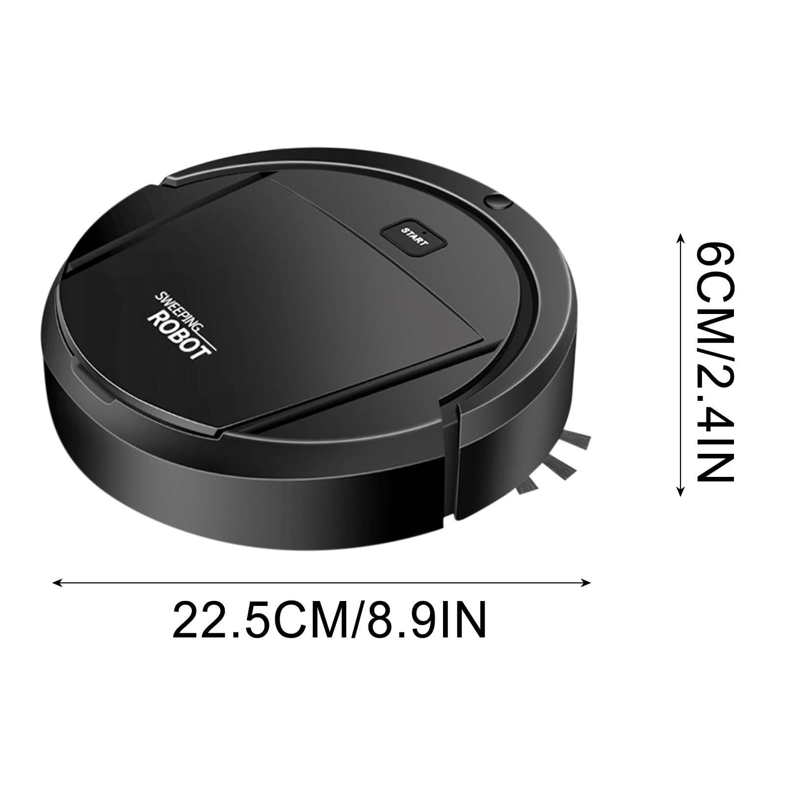 3-in-1 Robot Vacuum and Mop Combo - Smart Cleaning, Sweeping & Mopping for Hard Floors, Pet Hair & Low-Pile Carpets | Ultra-Thin, Low-Noise Design | Perfect for Home, Office & Pet Owners