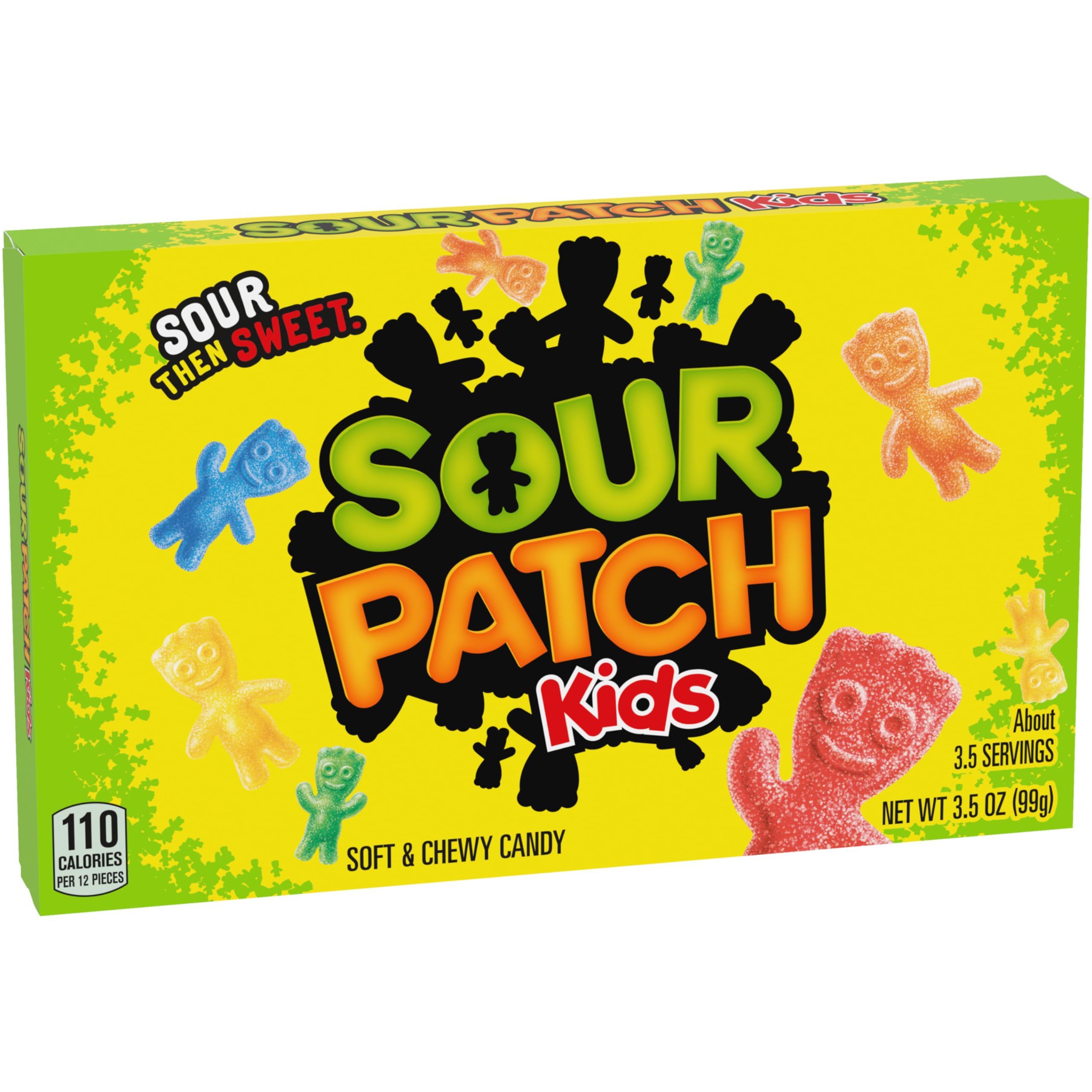 Sour Patch Kids & Swedish Fish Candy Variety Pack - 15 Movie Theater Boxes for Easter Gifting