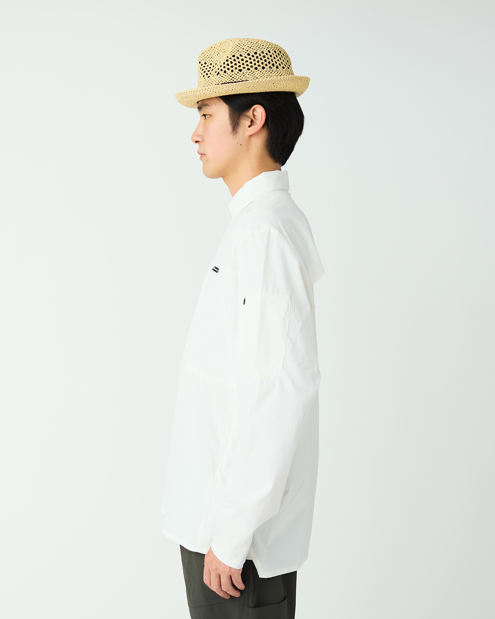 Breathable Stretch Dry Long Sleeve Shirt for Men - Moisture Wicking Outdoor Hiking & Travel Shirt