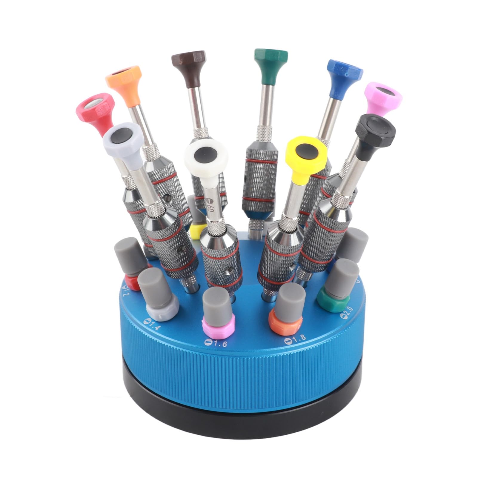 10-Piece Professional Watch Repair Screwdriver Set with Base - Precision Tools for Watchmakers, Jewelry & Eyeglass Repair - Ideal for Home, Workshop & DIY Enthusiasts