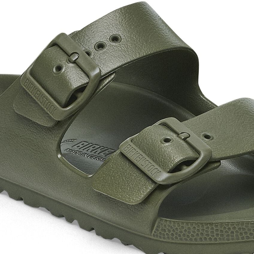Birkenstock Arizona EVA Sandals in Khaki - Comfortable & Lightweight for Beach, Pool & Summer Walking
