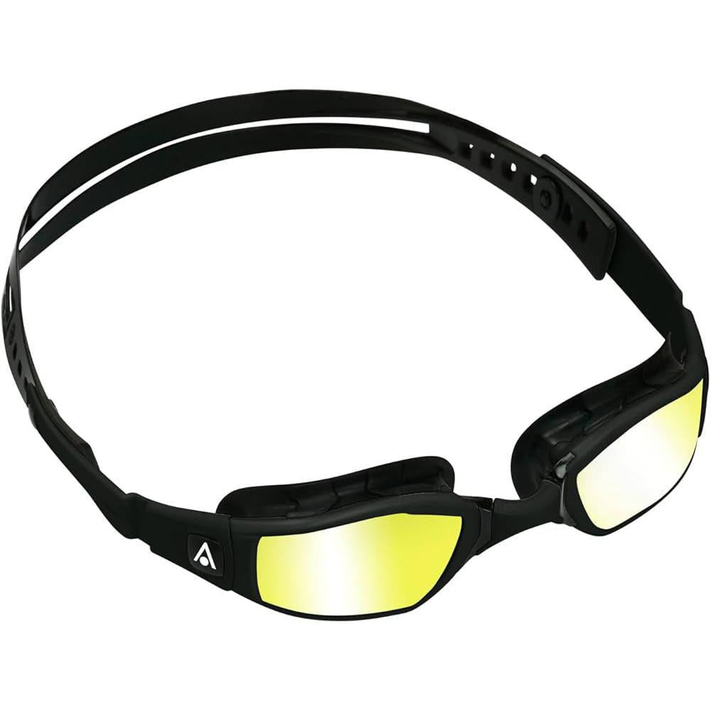 Ninja Swim Goggles - Anti-Fog Mirrored Lens Swimming Goggles for Adults & Kids - Perfect for Pool, Beach & Competitive Swimming