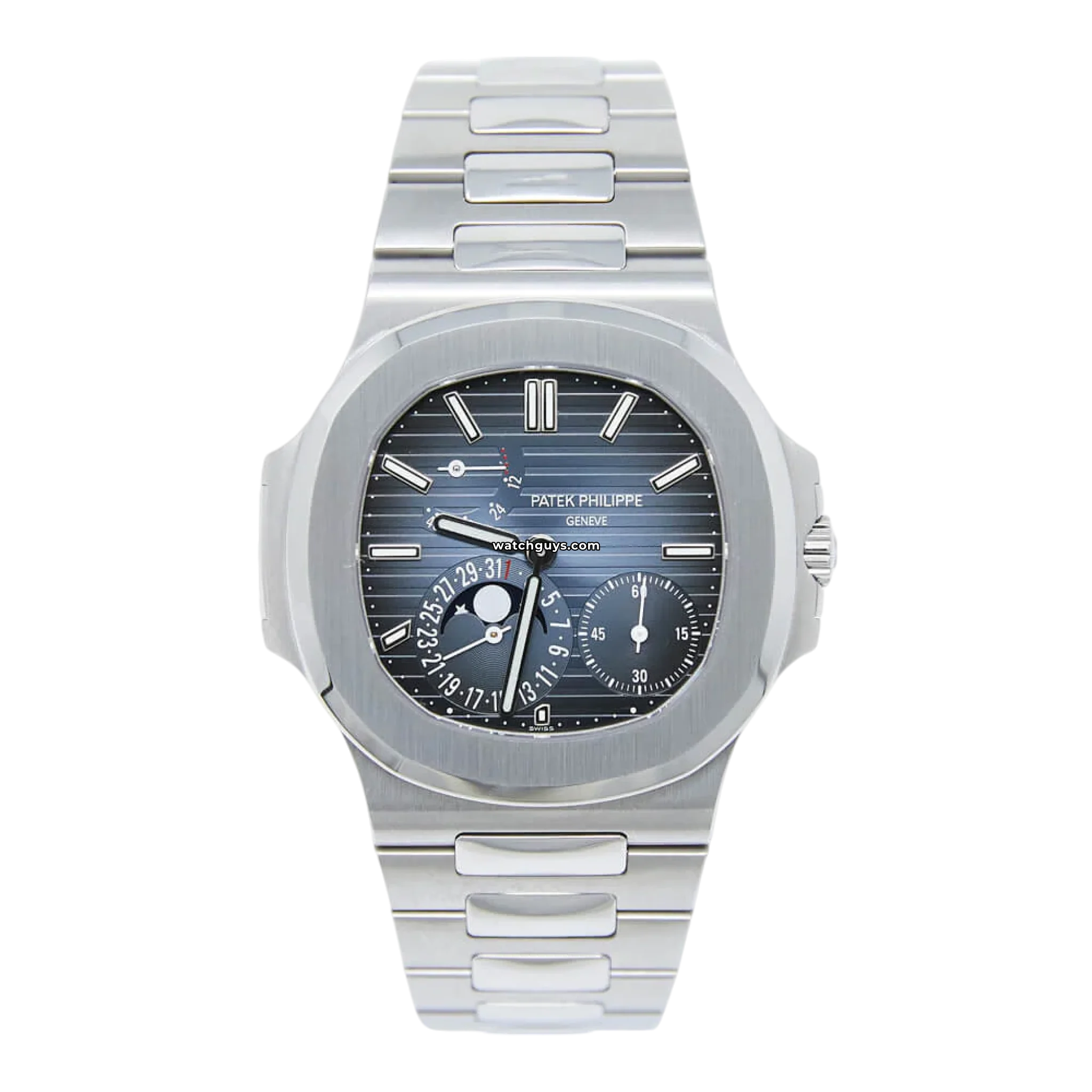 Patek Philippe Nautilus 5712/1A 010 Luxury Stainless Steel Watch - Perfect for Business Meetings & Formal Events