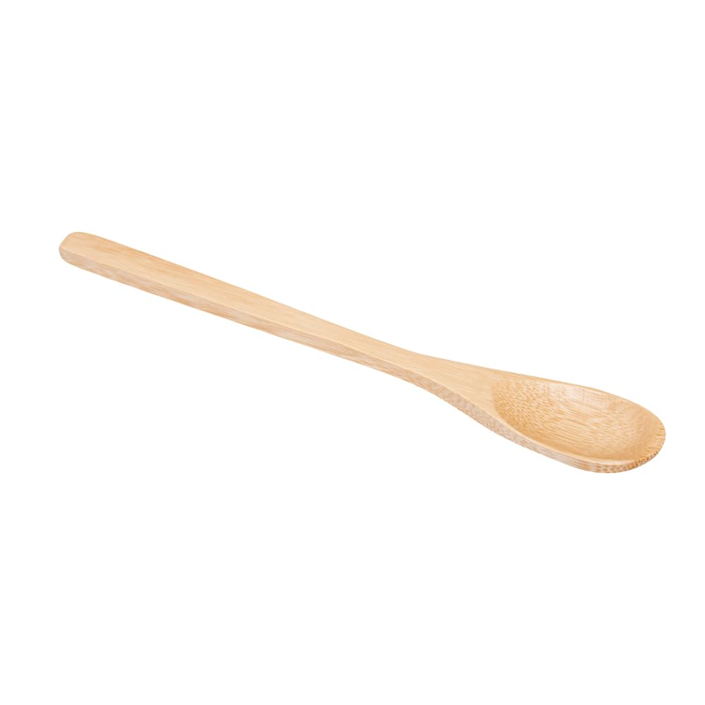 Eco-Friendly 8 Inch Disposable Bamboo Spoons - Pack of 100 | Sustainable & Durable Compostable Cutlery for Parties, Weddings, Picnics, Catering & Outdoor Events | Perfect for BBQs, Birthday Parties & Eco-Conscious Dining