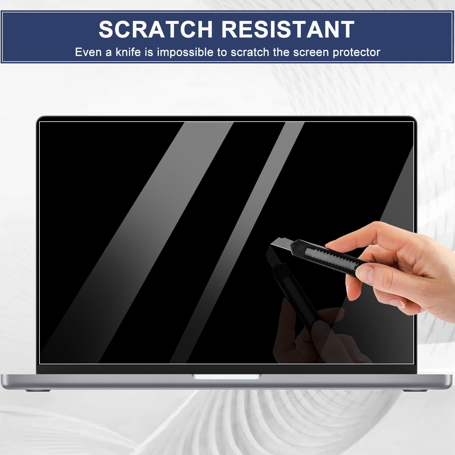 2-Pack 15.6 Inch Laptop Screen Protector - HD Anti-Scratch Clear Shield for HP/Dell/Lenovo/Acer/Asus/Samsung/MSI/LG (345x194mm) - Perfect for Work, Gaming & Travel Protection