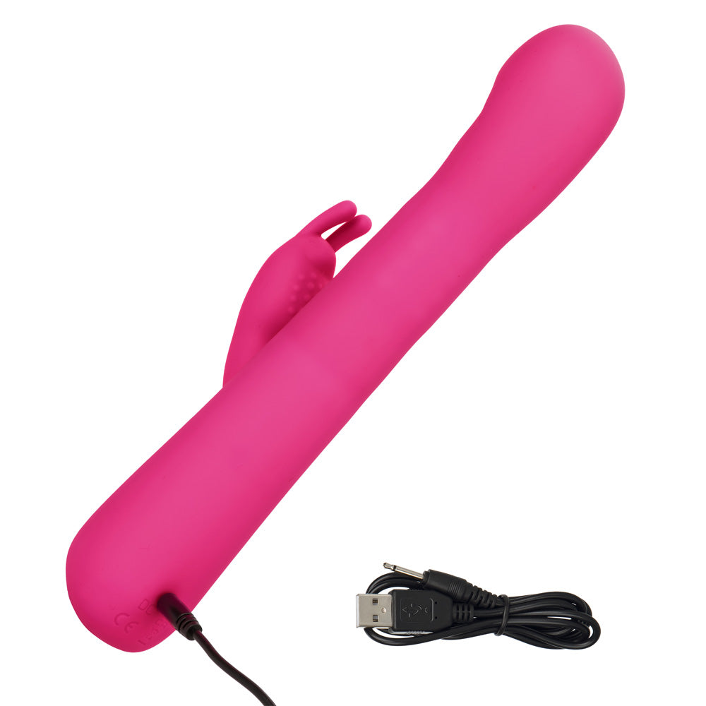 Jack Rabbit Elite Rotating Beaded G-Spot Rabbit Vibrator - Dual Stimulation Clitoral & Vaginal Massager for Women - Perfect for Solo Play & Couples Intimacy