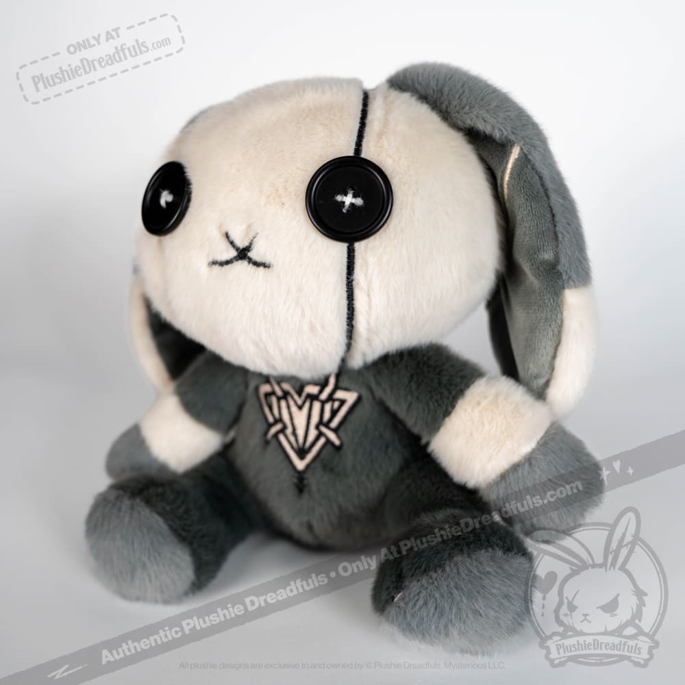 Plushie Dreadfuls Avoidant Personality Disorder Rabbit - Soft Stuffed Animal Toy for Mental Health Awareness, Comfort & Therapy | Perfect Gift for Anxiety Support & Emotional Healing