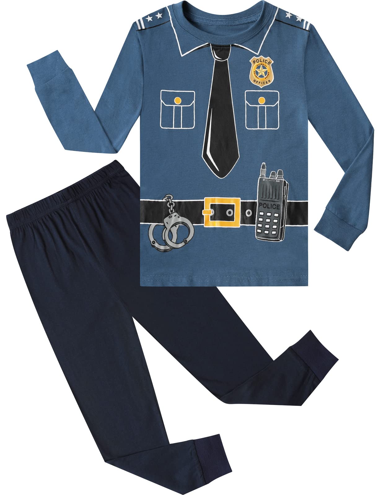 A&J Kids Cotton Pajama Sets - Soft 2-Piece for Toddler Sleepwear