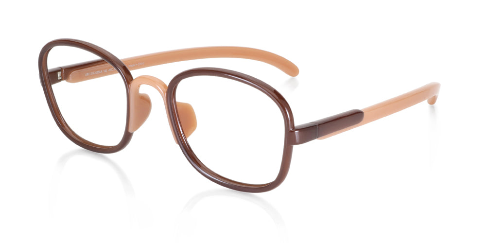 JINS x Patricia Urquiola 030 182 Eyeglasses - Lightweight Acetate Frame with Spring Hinges for Comfort - Perfect for Work, Reading & Everyday Wear